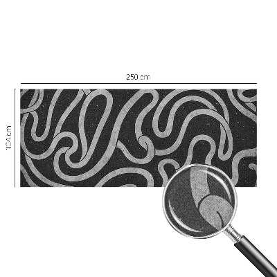 3D fototapeta Skrútené tvary