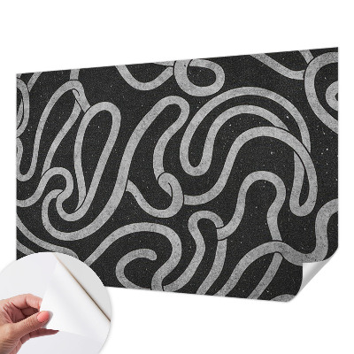 3D fototapeta Skrútené tvary