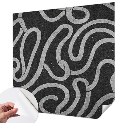 3D fototapeta Skrútené tvary