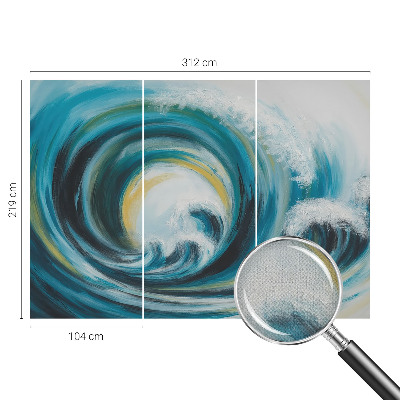 3D tapeta Morská vlna