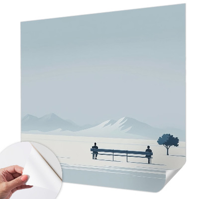 Fototapeta do detskej izby Minimalistická krajina