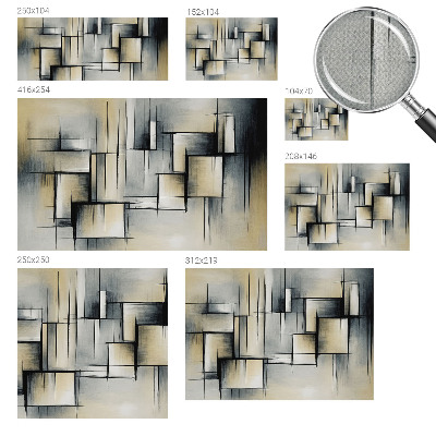 3D tapeta Abstraktná geometria