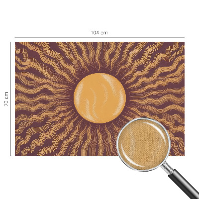 Moderná tapeta na stenu Slnečné lúče