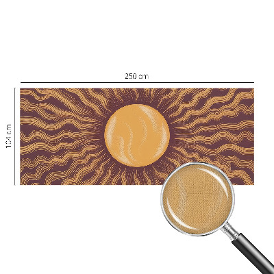 Moderná tapeta na stenu Slnečné lúče