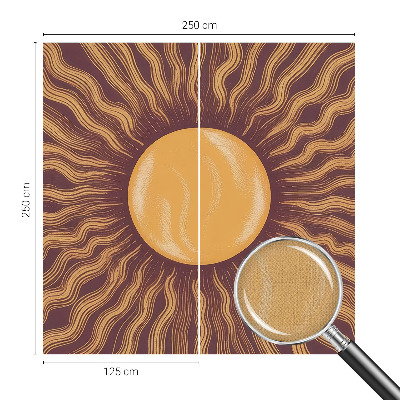 Moderná tapeta na stenu Slnečné lúče