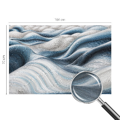 Samolepiaca tapeta Jemné vlny