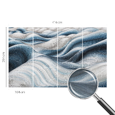 Samolepiaca tapeta Jemné vlny