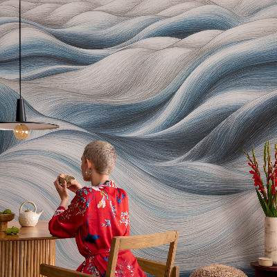 Samolepiaca tapeta Jemné vlny