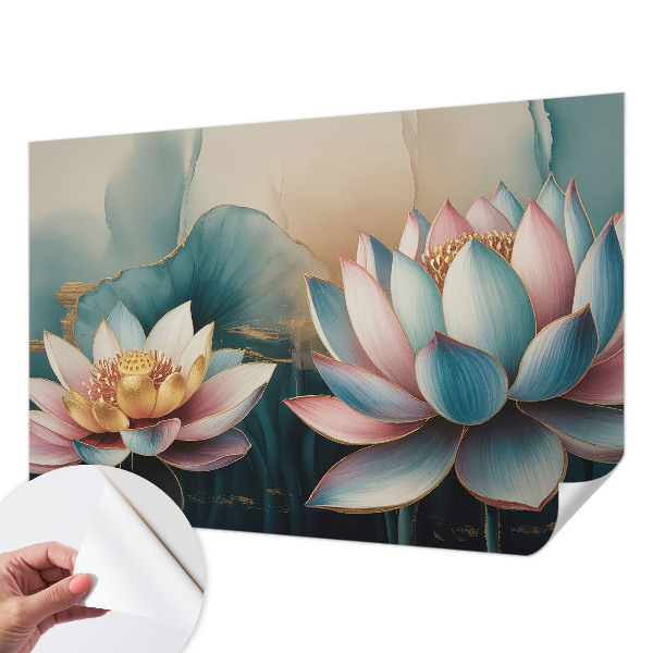 Tapety na stenu samolepiace Lotosy harmónie