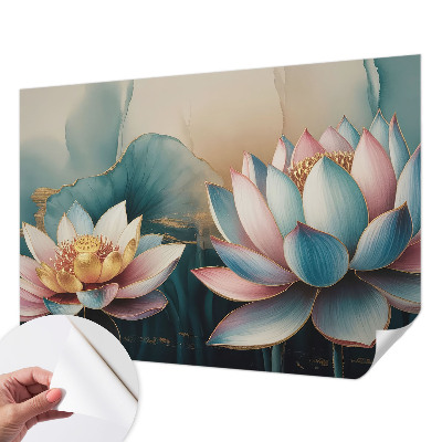 Tapety na stenu samolepiace Lotosy harmónie