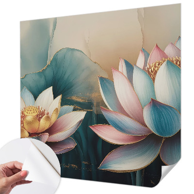 Tapety na stenu samolepiace Lotosy harmónie