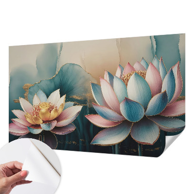 Tapety na stenu samolepiace Lotosy harmónie