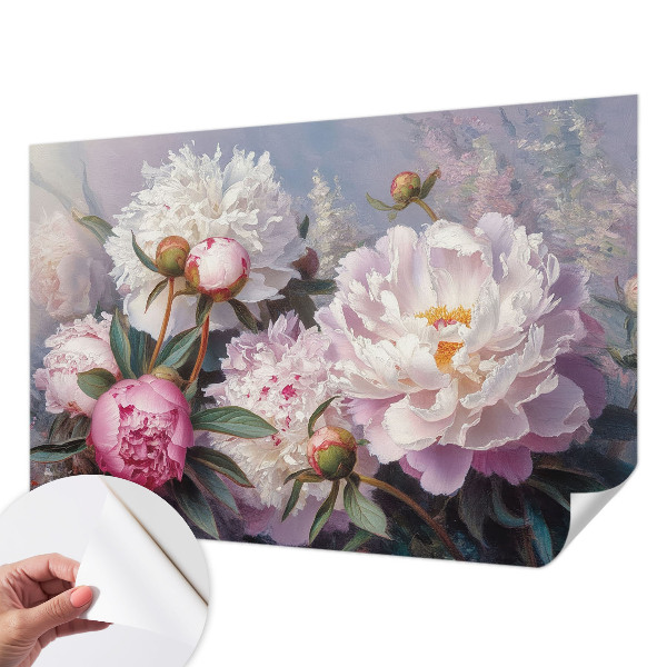 Fotografická tapeta samolepiaca Kytica pivoniek