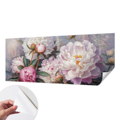 Fotografická tapeta samolepiaca Kytica pivoniek