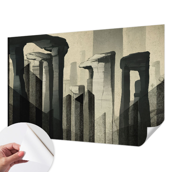 Samolepiaca fototapeta do obývačky Surová architektúra