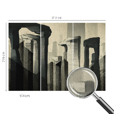 Samolepiaca fototapeta do obývačky Surová architektúra