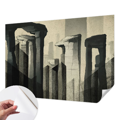 Samolepiaca fototapeta do obývačky Surová architektúra