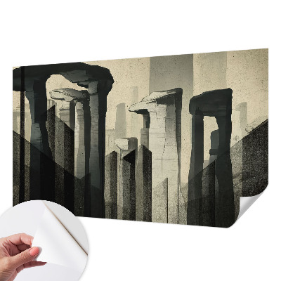 Samolepiaca fototapeta do obývačky Surová architektúra