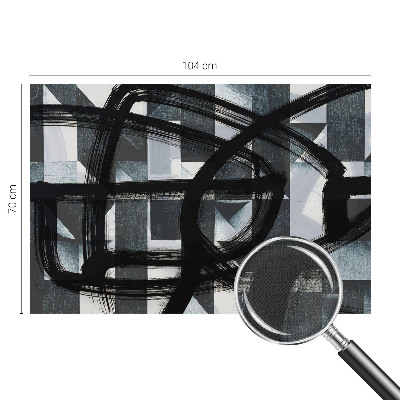 Fotografická tapeta do detskej izby Expresívna geometria