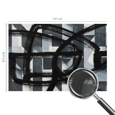 Fotografická tapeta do detskej izby Expresívna geometria