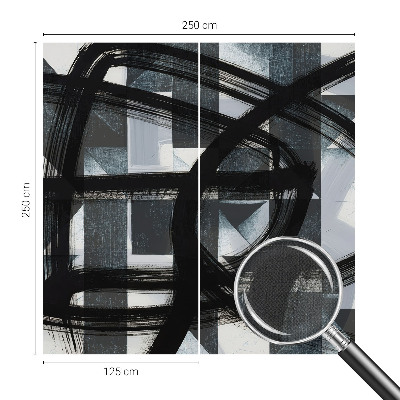 Fotografická tapeta do detskej izby Expresívna geometria