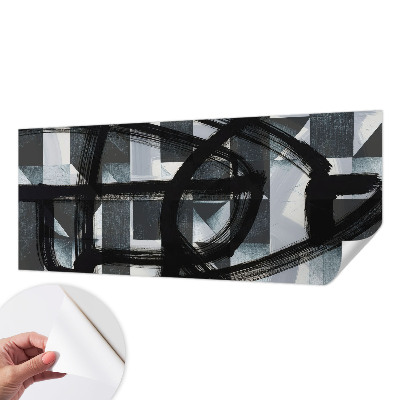 Fotografická tapeta do detskej izby Expresívna geometria