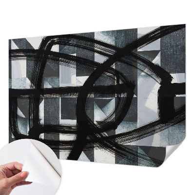 Fotografická tapeta do detskej izby Expresívna geometria