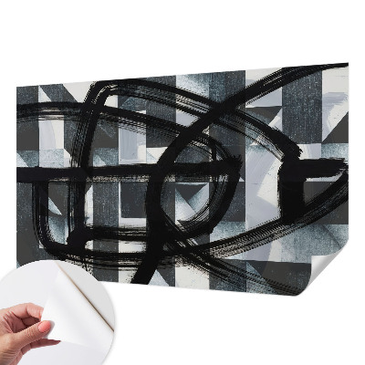 Fotografická tapeta do detskej izby Expresívna geometria