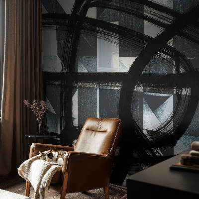 Fotografická tapeta do detskej izby Expresívna geometria