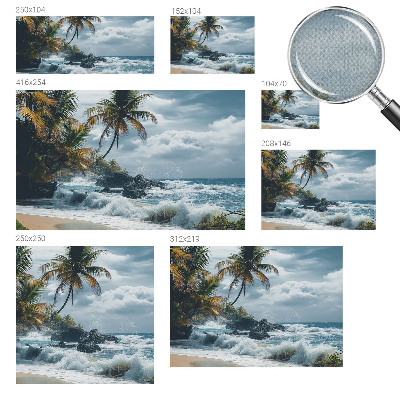 Moderná tapeta na stenu Exotická pláž