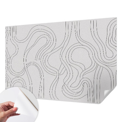 Samolepiaca fototapeta Organické linky