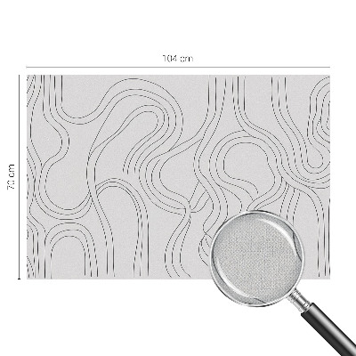 Samolepiaca fototapeta Organické linky