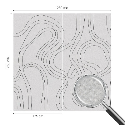 Samolepiaca fototapeta Organické linky