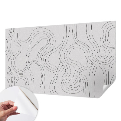 Samolepiaca fototapeta Organické linky