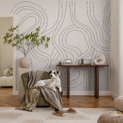 Samolepiaca fototapeta Organické linky