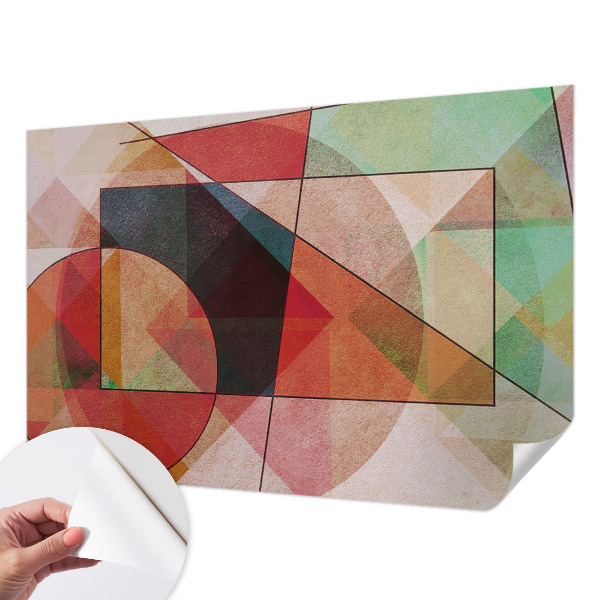Samolepiaca tapeta Geometrická abstrakcia