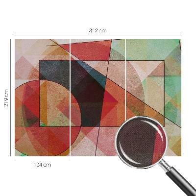 Samolepiaca tapeta Geometrická abstrakcia