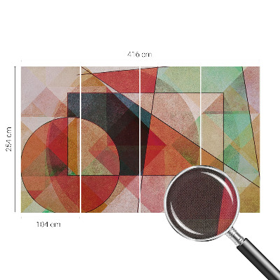 Samolepiaca tapeta Geometrická abstrakcia