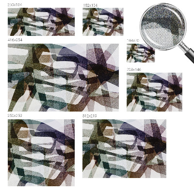 Samolepiaca fototapeta do obývačky Farebné mašle