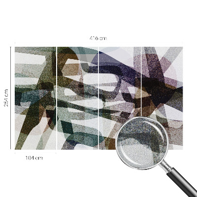 Samolepiaca fototapeta do obývačky Farebné mašle