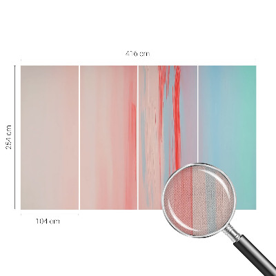 Samolepiaca fototapeta do spálne Farby harmónie