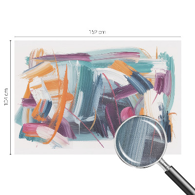 3D tapeta na stenu Energické ťahy