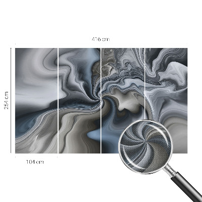 3D fototapeta Víriace oblaky