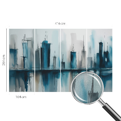 3D tapeta Mestské krajiny