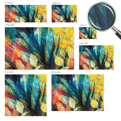 Fotografická tapeta do detskej izby Abstraktné listy