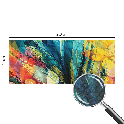 Fotografická tapeta do detskej izby Abstraktné listy