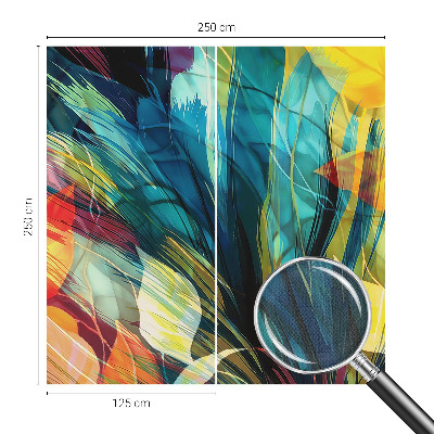 Fotografická tapeta do detskej izby Abstraktné listy