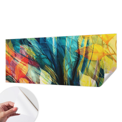 Fotografická tapeta do detskej izby Abstraktné listy