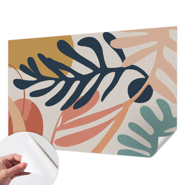 Fototapeta do detskej izby Listové vzory