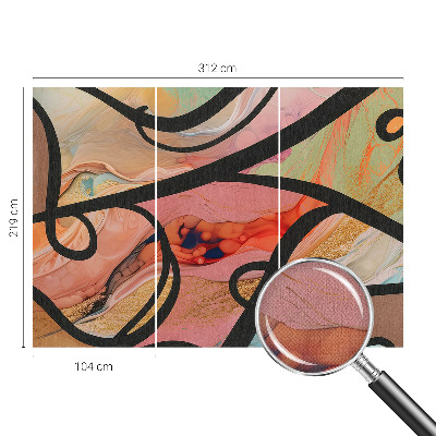 Detská fototapeta Farebný pohyb